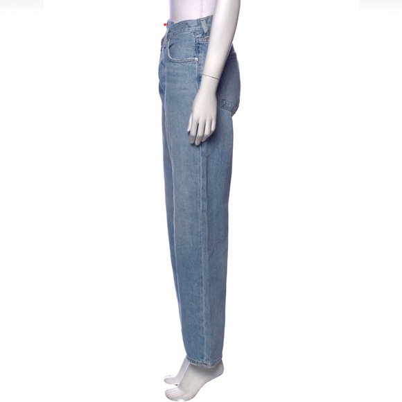Agolde High-rise Straight Boyfriend Jeans - Picture 3 of 5